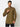 Indivisual Men's Premium Cotton Solid Brown Mousse Shirt Kurta