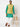 Indivisual Men's Two tone Yarn Dyed Green Oasis Nehru Jacket