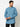 Indivisual Men's Premium Cotton Solid Sea Blue Shirt Kurta